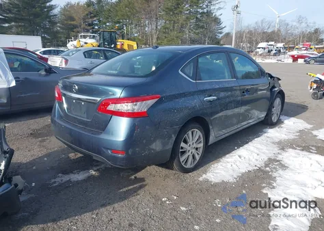 2015 Nissan Sentra Sl from USA, damaged, VIN 3N1AB7AP0FY325977